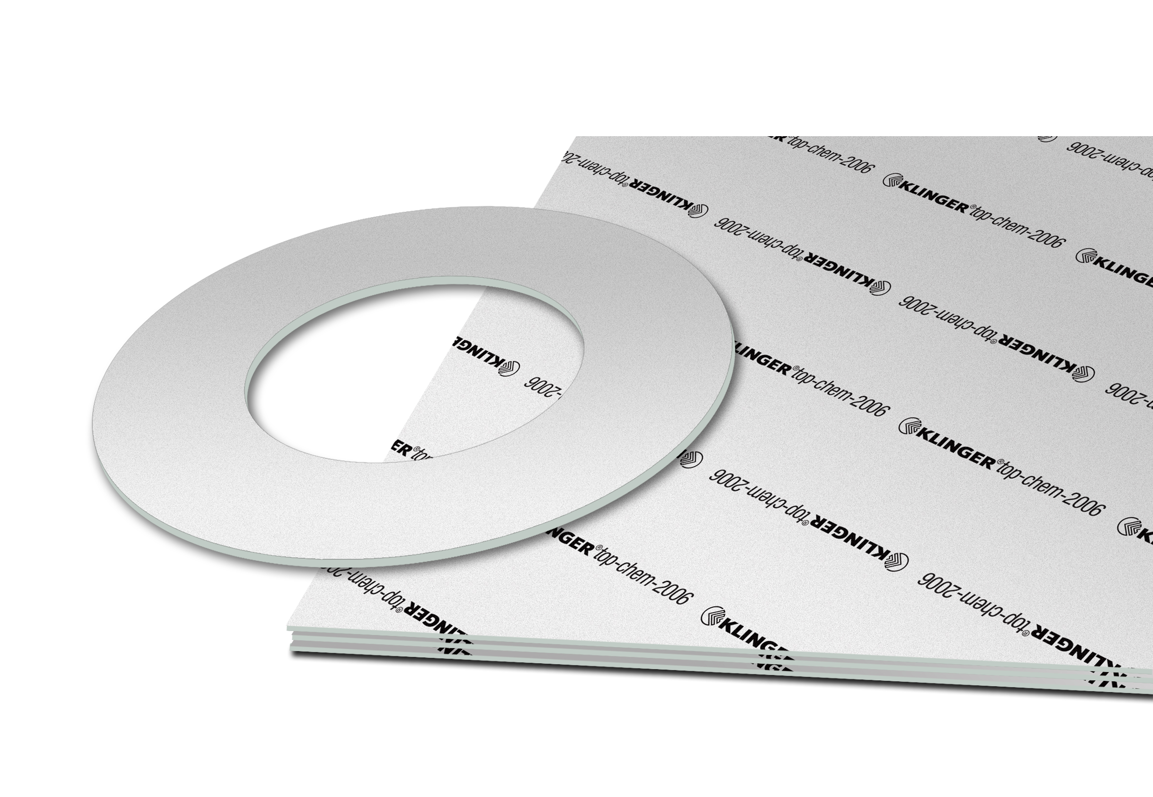 KLINGER PTFE Pakninger KLINGER®top-chem2006 ring og plade 1
