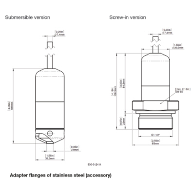 Adapter flanges of stainless steel accessory by klinger 2