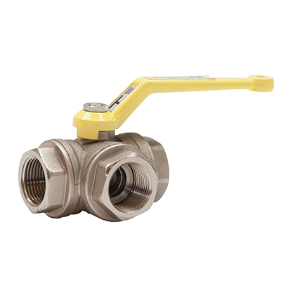 Ball Valves, 3-4 Way, Threaded